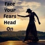 girl standing on a dock face your fears head on