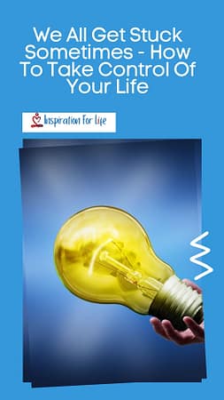 Take Control Of Your Life pin