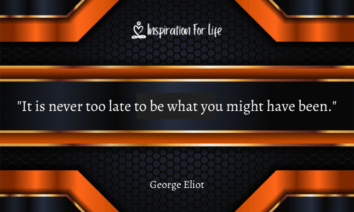 Short Quotes never too late