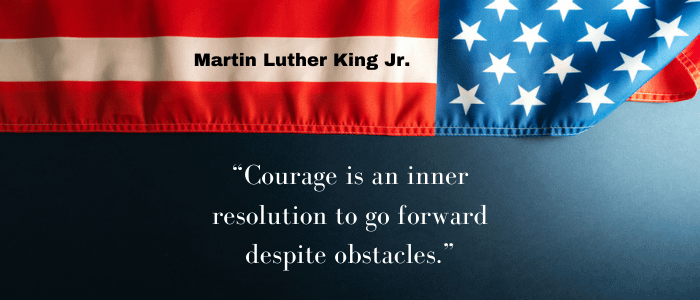 mlk COURAGE