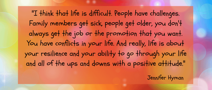 Quotes For A Positive Attitude life is difficult