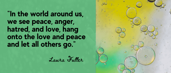 Self-Improvement , quotes world anger and peacr